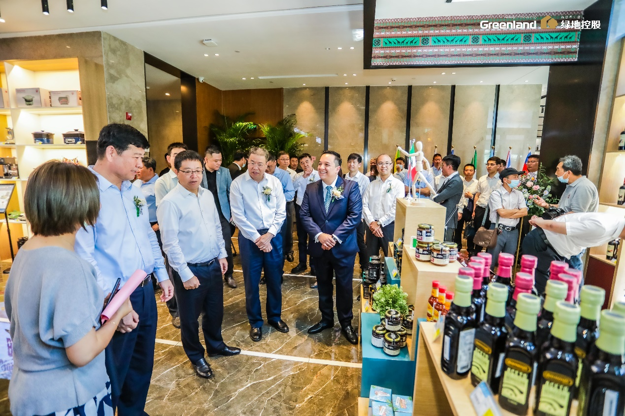 绿地（天津）全球商品贸易港先行馆开馆中国网地产