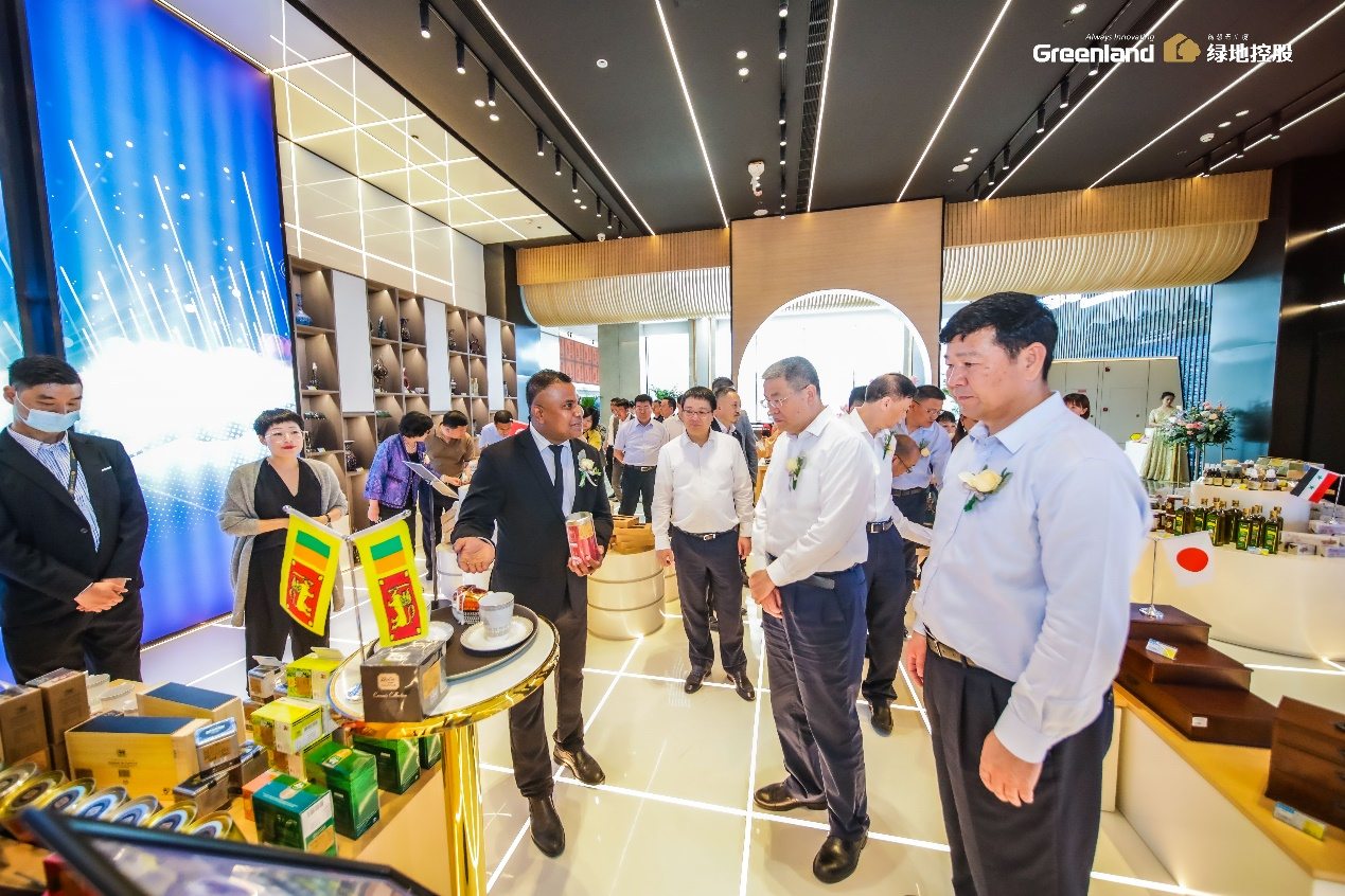 绿地（天津）全球商品贸易港先行馆开馆中国网地产