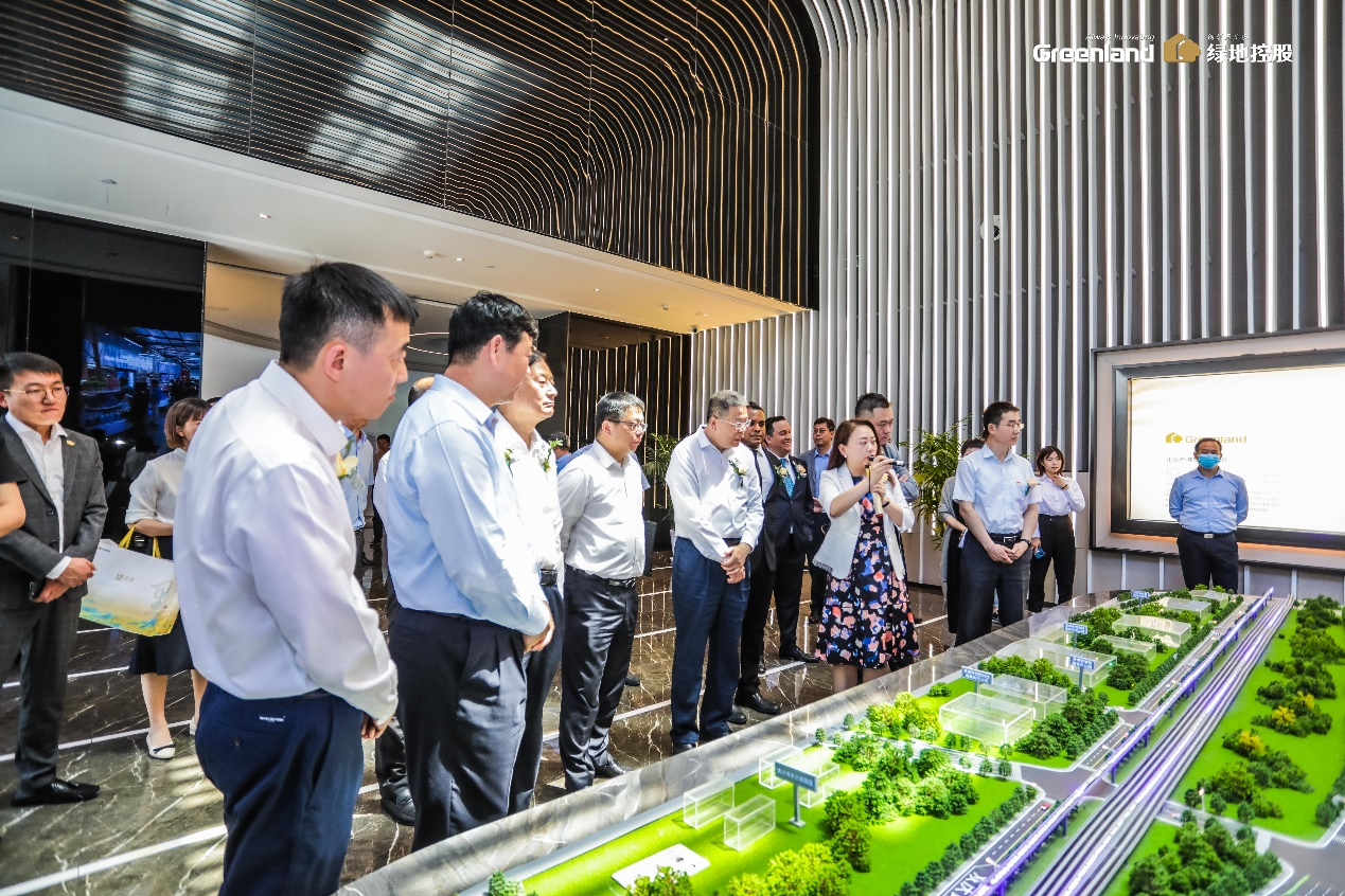 绿地（天津）全球商品贸易港先行馆开馆中国网地产