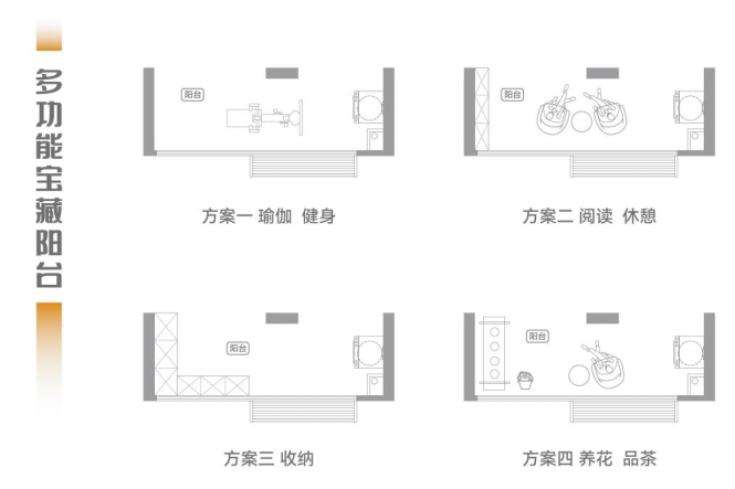 融创•翡丽壹號|117㎡阔景三居 演绎美好居家全场景_中国网地产