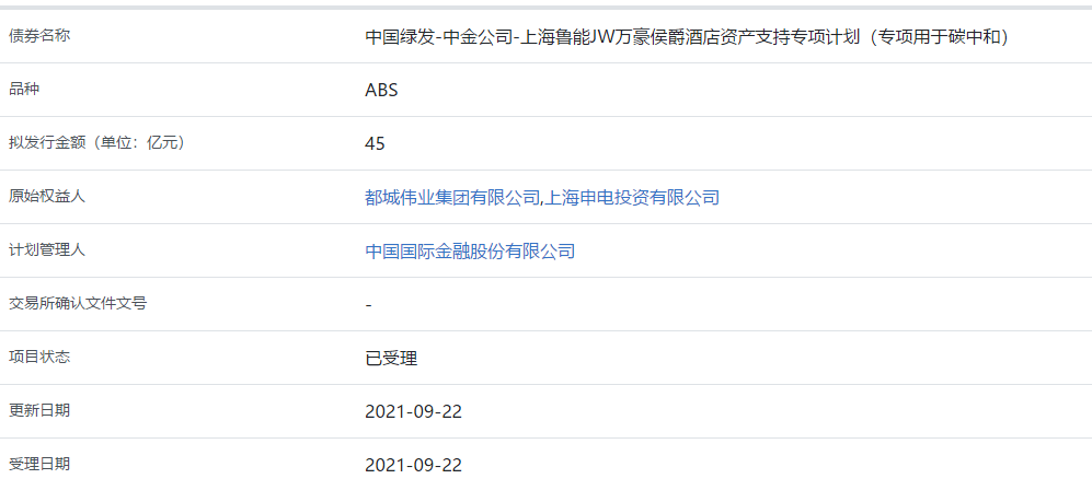 都城伟业集团:45亿元资产支持专项计划获上交所受理_中国网地产 都城伟业集团:45亿元资产支持专项计划获上交所受理_中国网地产